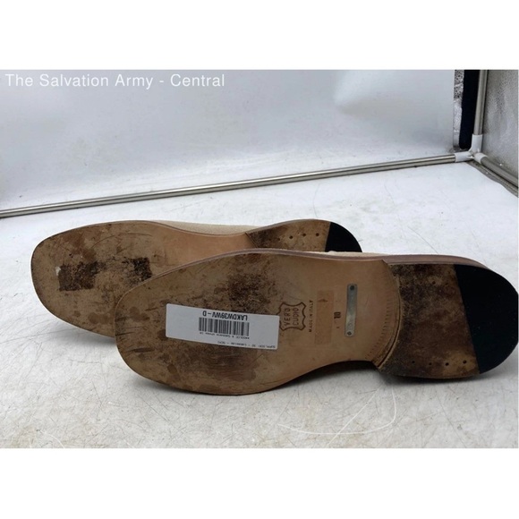 Dolce & Gabbana Mens Beige Suede Moc Toe Slip On Loafer Shoes Size 10 w/COA main image 8